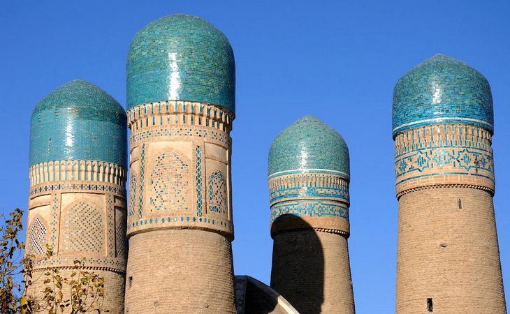 Чор-Минор в Бухаре — загадочная достопримечательность с четырьмя минаретами