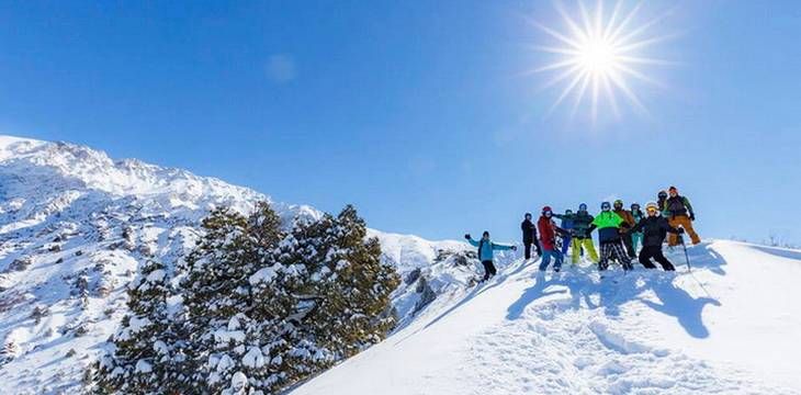 Узбекистан, Новый год, горы и лыжи