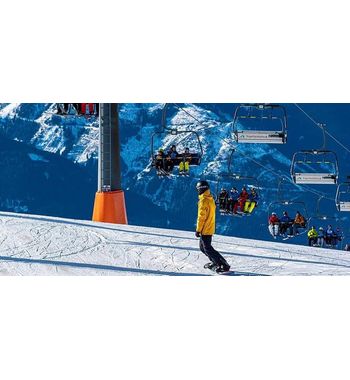 Италиядаги курортда ски-пассларга лимитлар қўйилаяпти