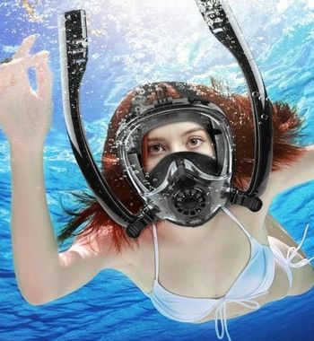 Сув остида сузиш учун маскани танлаш