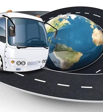 Автобусда дунё бўйлаб