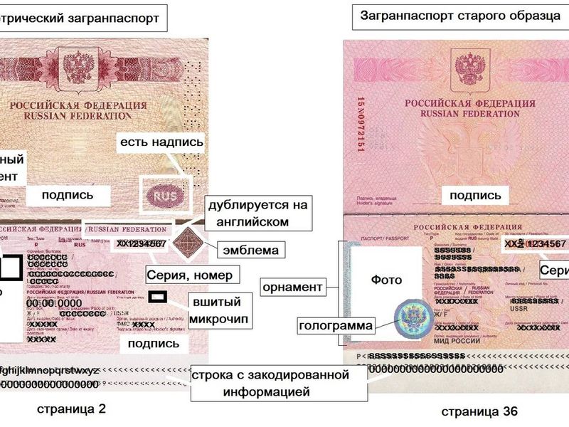 Чем биометрический загранпаспорт отличается от обычного? 