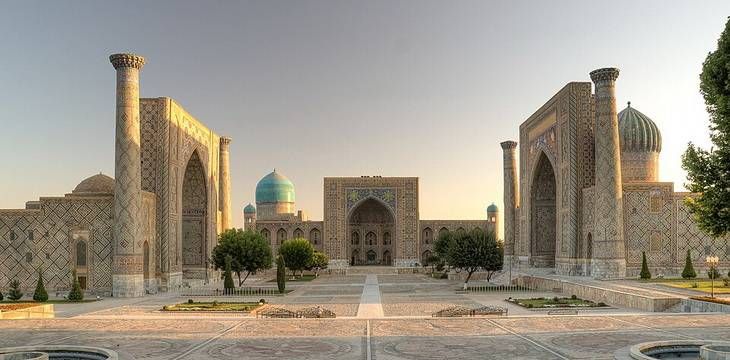 Площадь Регистан в Самарканде — жемчужина Узбекистана и символ Великого Востока