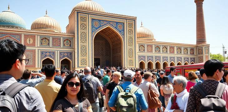 Туризм в Узбекистане в 2025 году: рекордный рост и лидеры по числу туристов Туризм в Узбекистане в 2025 году: рекордный рост и лидеры по числу туристов