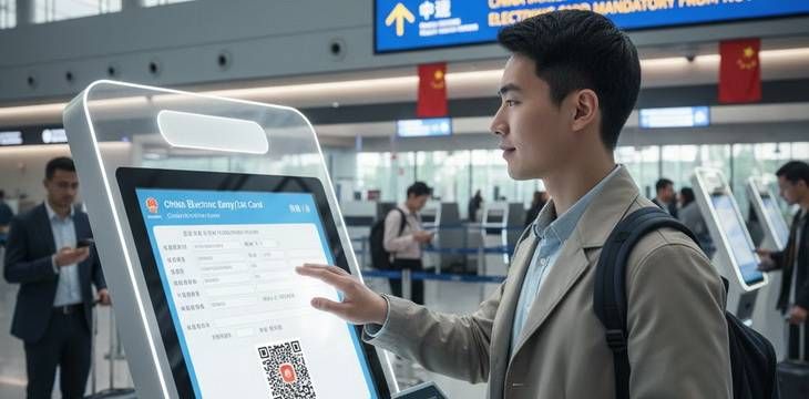 Китай объявил о введении с 20 ноября электронных въездных карт Китай объявил о введении с 20 ноября электронных въездных карт