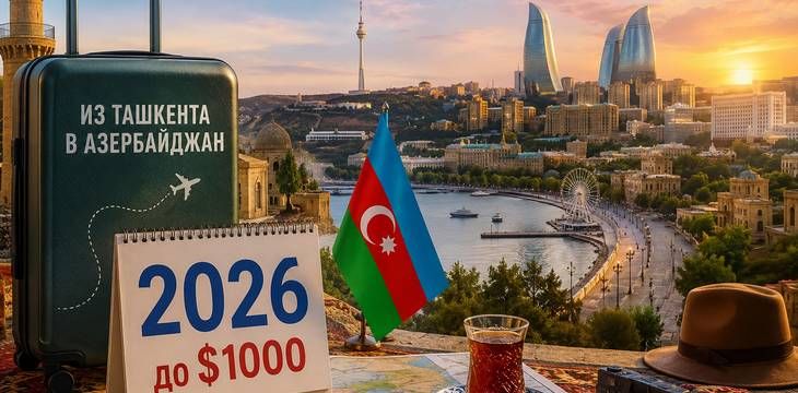 Куда поехать из Узбекистана в 2026 году до $1000 — туры в Азербайджан Куда поехать из Узбекистана в 2026 году до $1000 — туры в Азербайджан