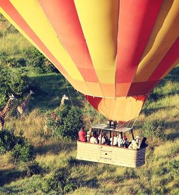 Адреналинли дам олиш — Серенгетида ҳаво шарида сафари