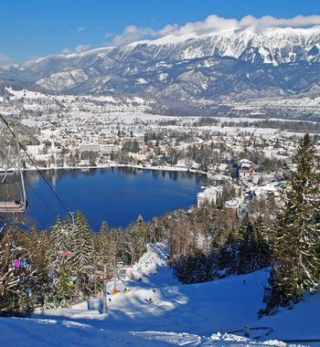 Словенияда тоғ лижаси билан дам олиш