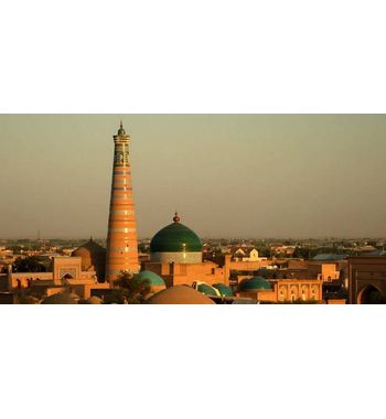 Минарет Ислам-Ходжа в Хиве — лучший панорамный вид на древний город