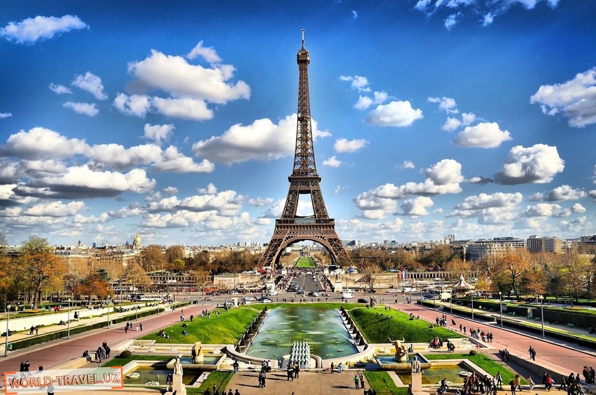 Париж — дам олишга энг жозибадор 7 та жой