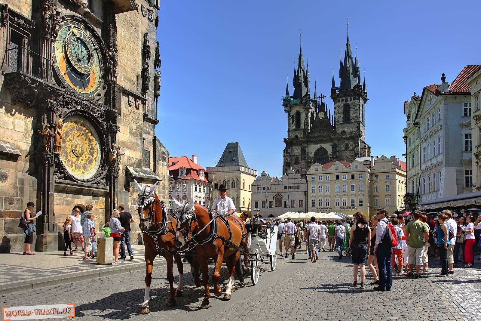 Прага — диққатга сазовор жойлар орасида дам олиш