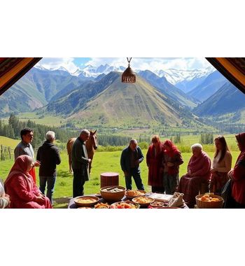 Тур из Узбекистана в сердце горного Кыргызстана: Иссык-Куль, Джети-Огуз и Сон-Куль