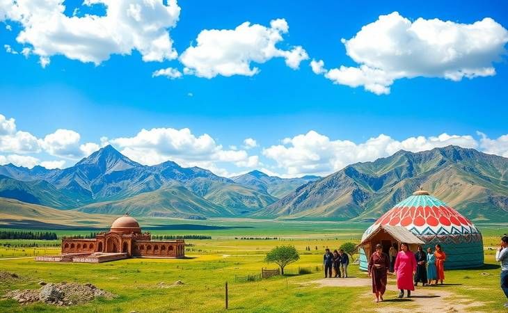 Экскурсионный тур в Казахстан из Узбекистана: Алматы, Чарынский каньон и Туркестан