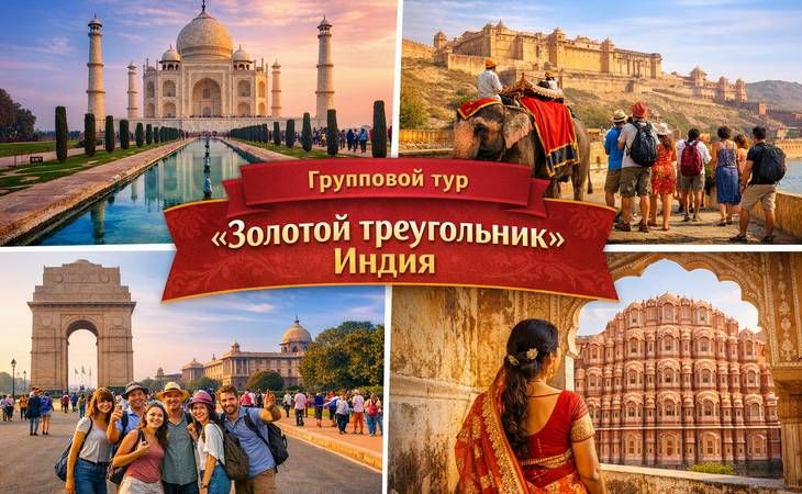 Групповой тур «Золотой треугольник» Индия