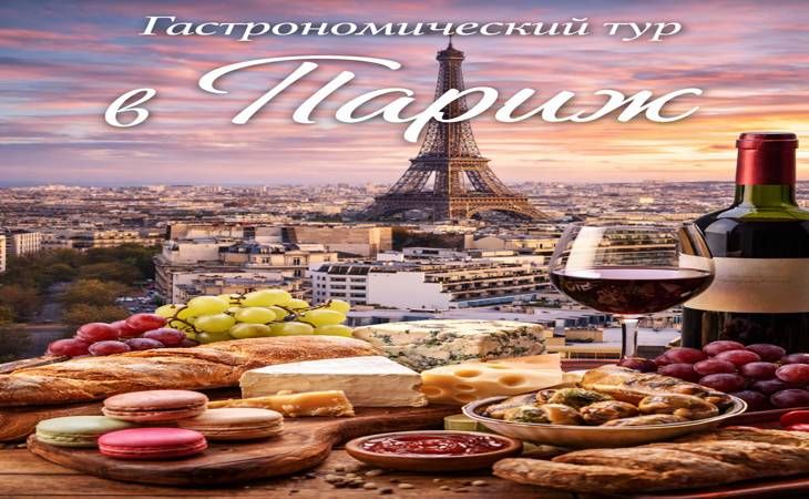 Гастрономический тур в Париж