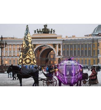 Новогодняя прогулка по Петербургу